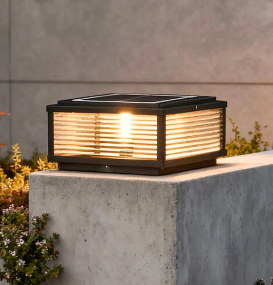 Riley Solar Garden Light | IP65 Weatherproof, Modern Design 0