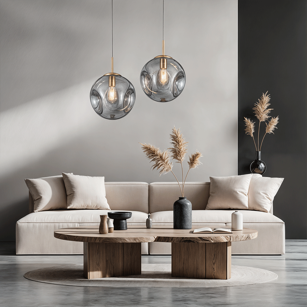 Savora Glass Pendant Light | Minimalist Design for Kitchen Lighting 0