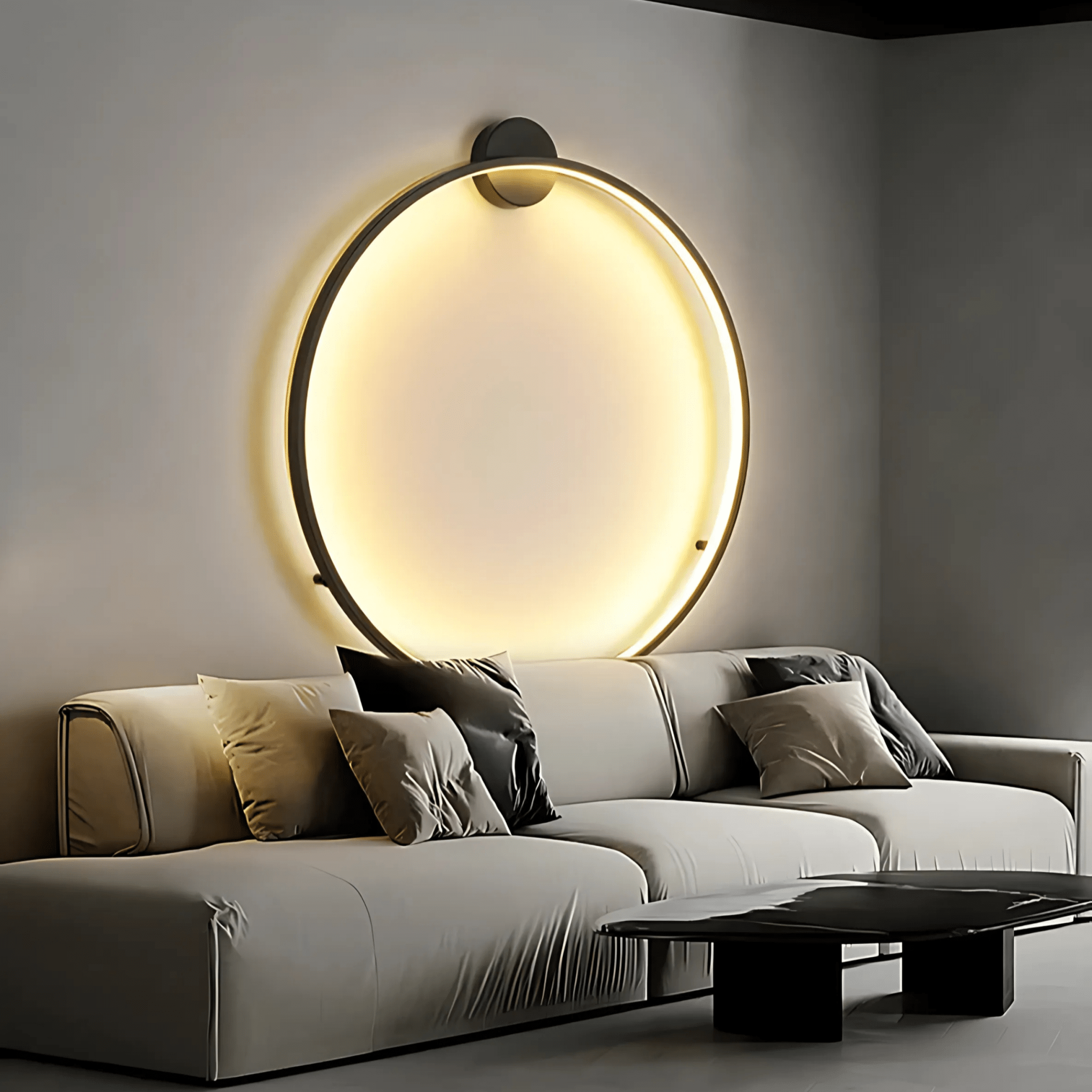 Stellar Wall Light | Satin Black, Modern Design Sconce 5