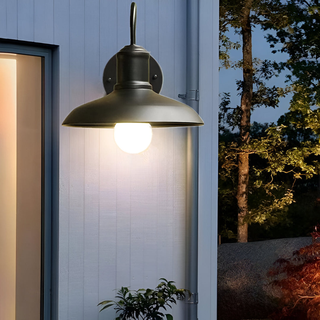 Vintara Outdoor Wall Lantern | Iron, LED Illumination for Garden and Exterior Walls 2