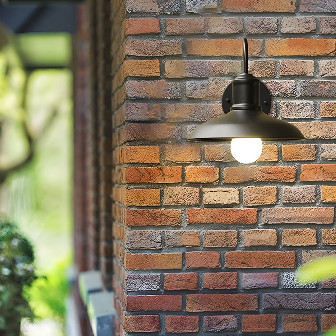 Vintara Outdoor Wall Lantern | Iron, LED Illumination for Garden and Exterior Walls 3