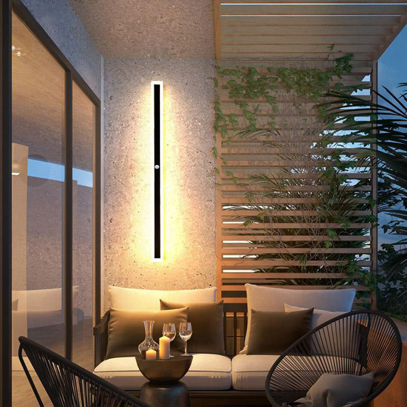 Vynn Outdoor Wall Lamp | Acrylic, Weather Resistant, Modern Design 12