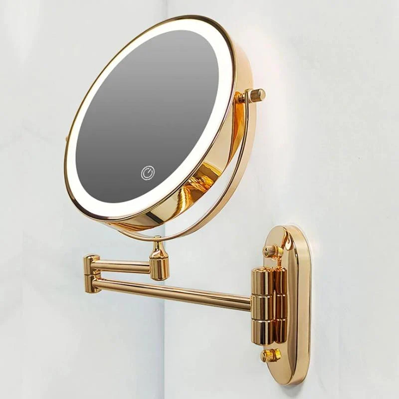 Wavely Makeup Mirror | LED Illumination, Adjustable Magnification 6