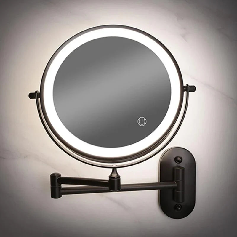 Wavely Makeup Mirror | LED Illumination, Adjustable Magnification 8